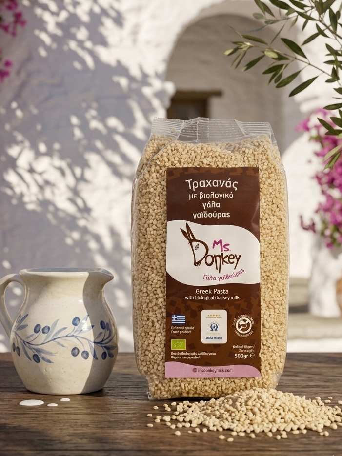 Trahanas mit Bio-Eselsmilch – 500g